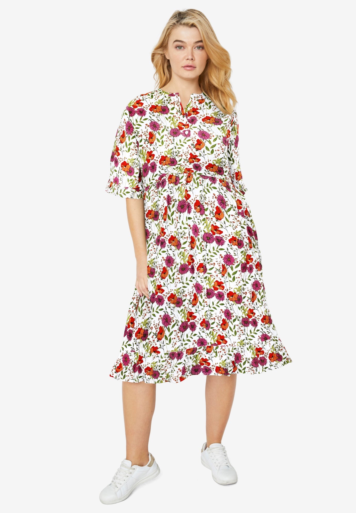 Ruffled Empire Dress image number 0