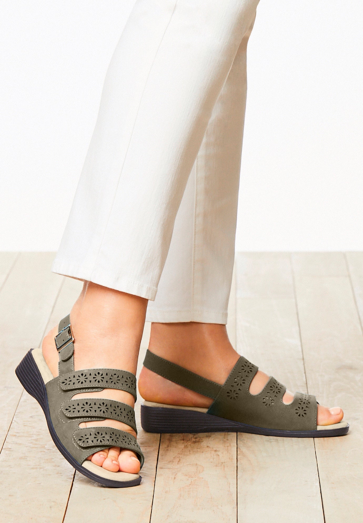 The Sutton Sandal By Comfortview image number 0