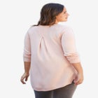 Pleat Back Sweater image number null