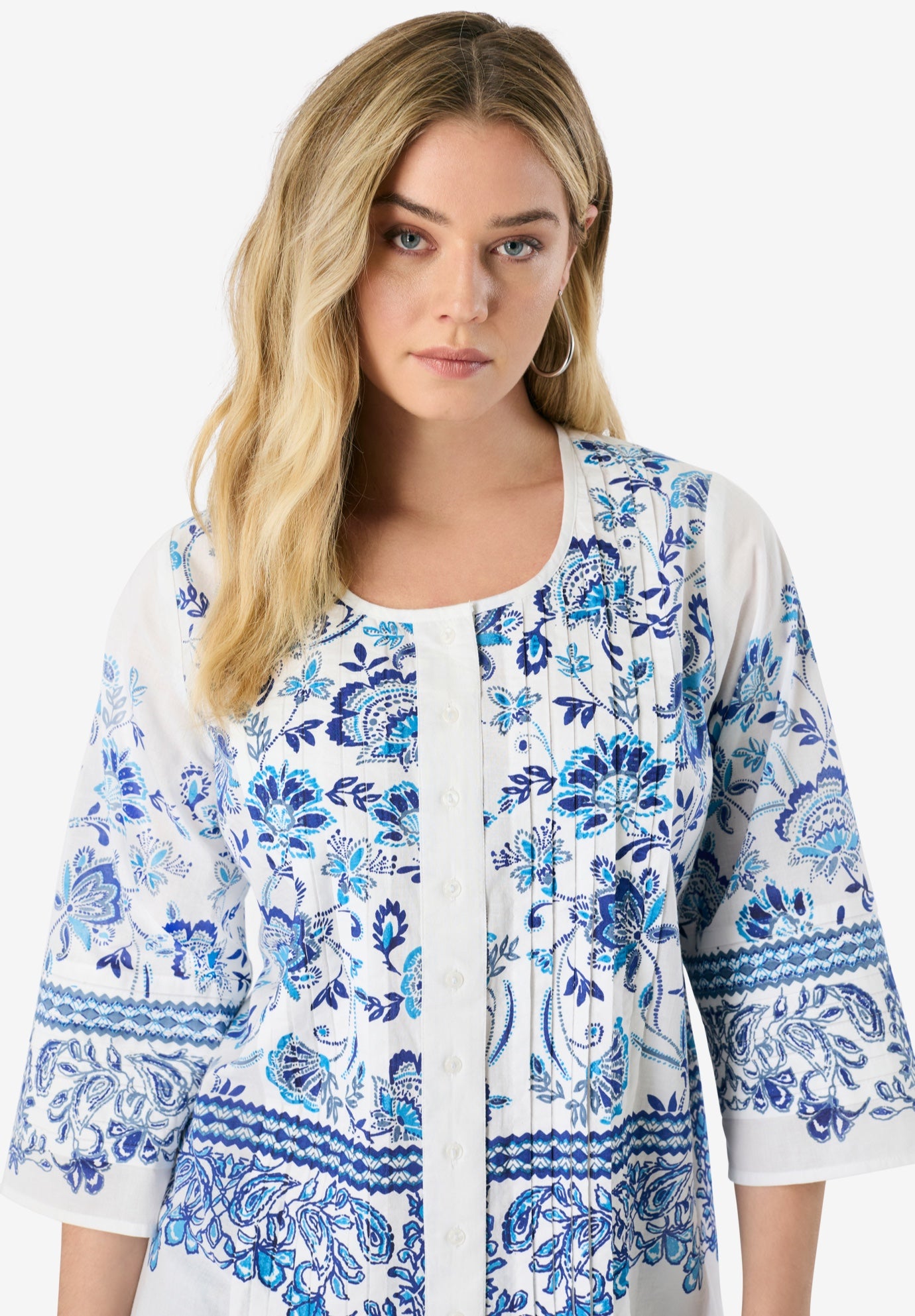 Monique Printed Big Shirt image number 2