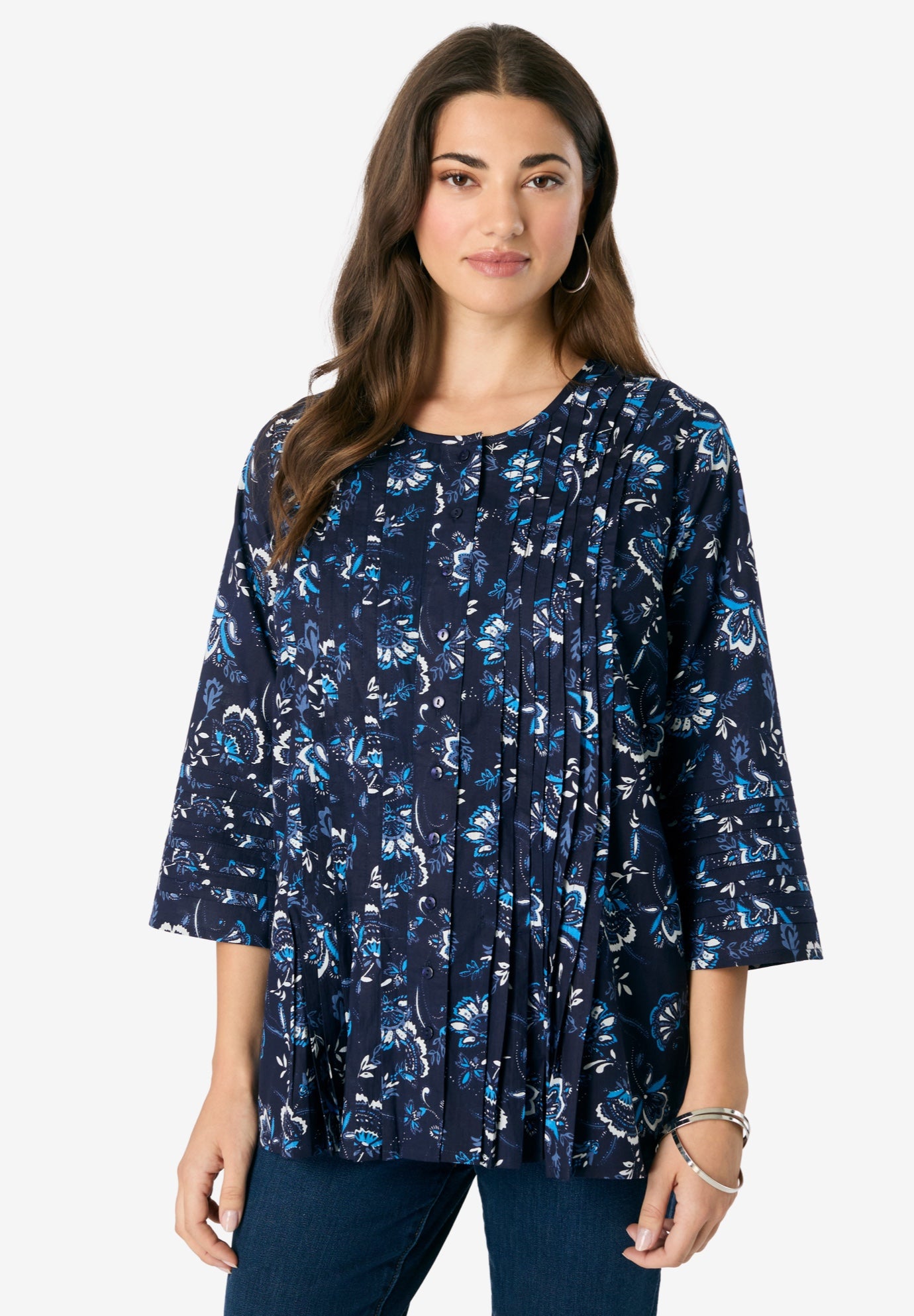 Monique Printed Big Shirt image number 0