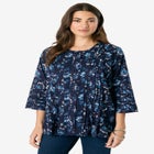 Monique Printed Big Shirt image number null