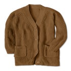 Shaker Button-Front Cardigan Sweater image number 2