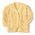Shaker Button-Front Cardigan Sweater image number 2