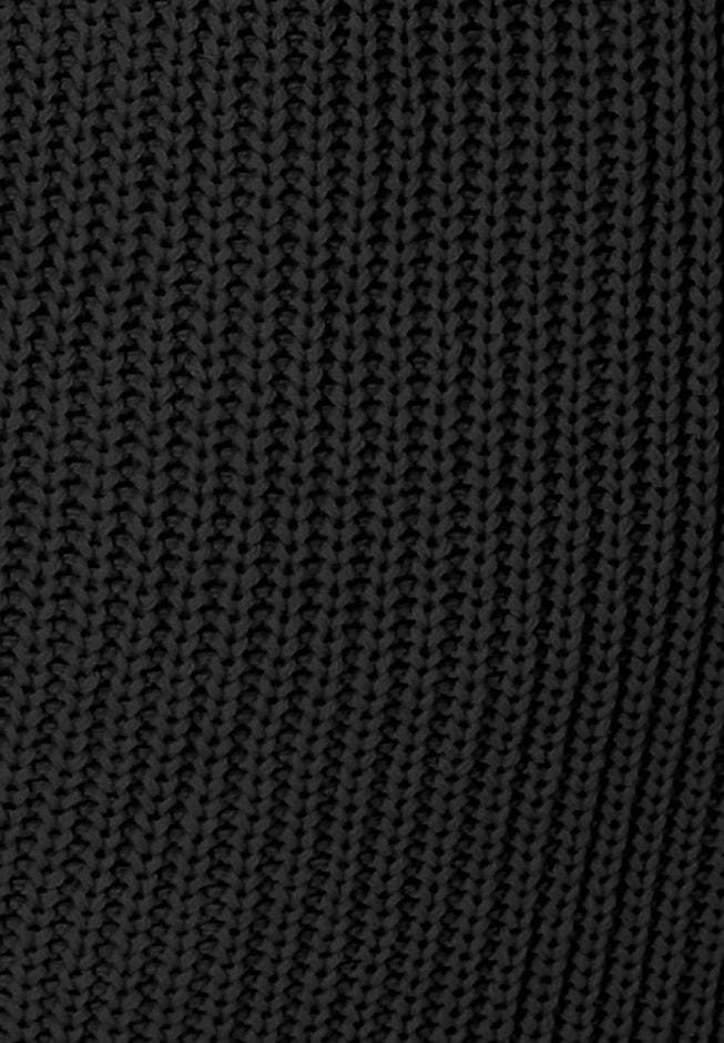 Button-Front Shaker Cardigan Sweater image number 4