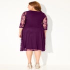 A-Line Embroidered Midi Dress image number null