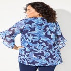 Juliette Bell-Sleeve Blouse image number null