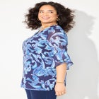 Juliette Bell-Sleeve Blouse image number null