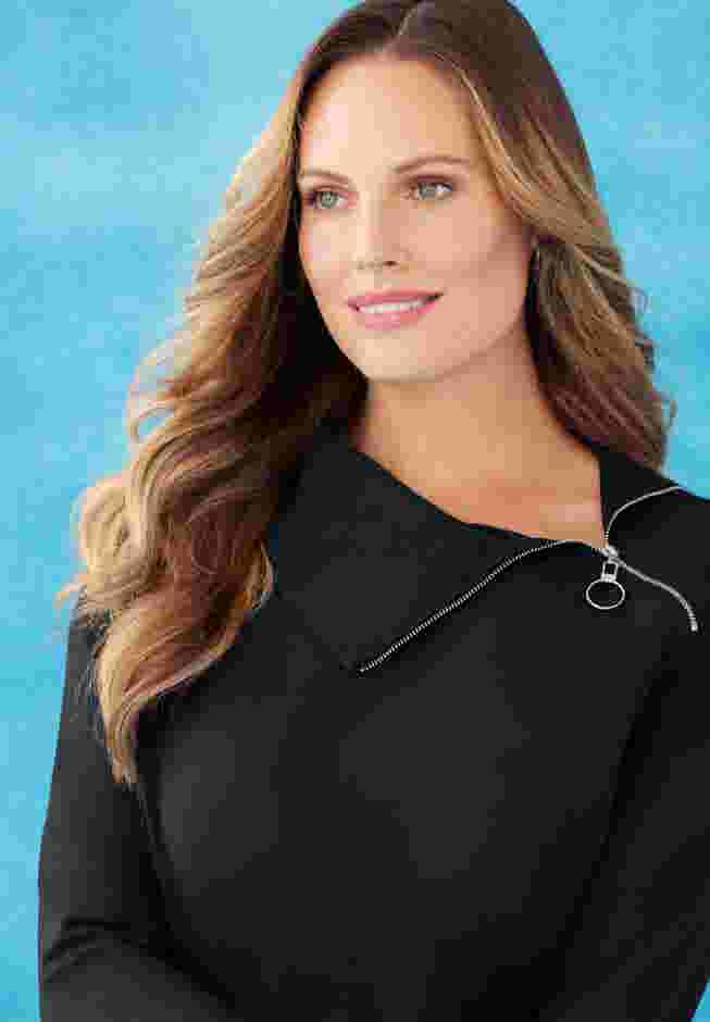 Suprema® Studio Zip-Neck Tunic image number 1