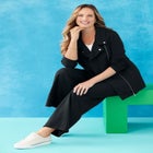 Suprema® Studio Roll Tab Pant image number null