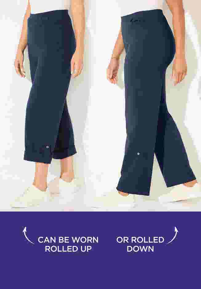 Suprema® Studio Roll Tab Pant image number 0