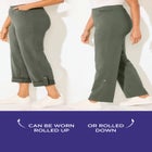 Suprema® Studio Roll Tab Pant image number null