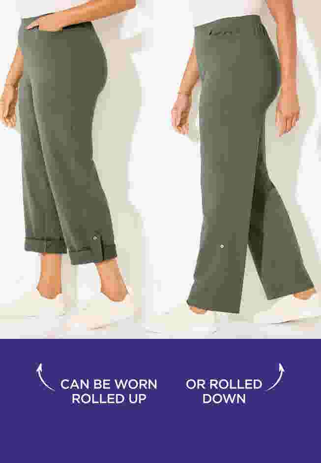 Suprema® Studio Roll Tab Pant image number 0