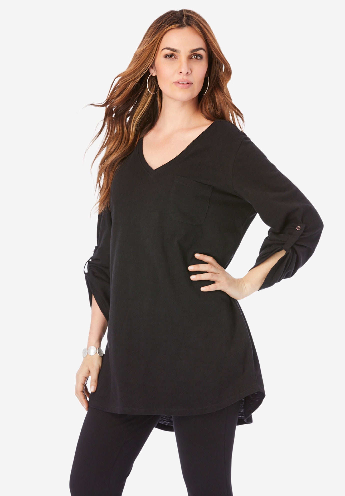 Boyfriend Textured Tunic image number 0
