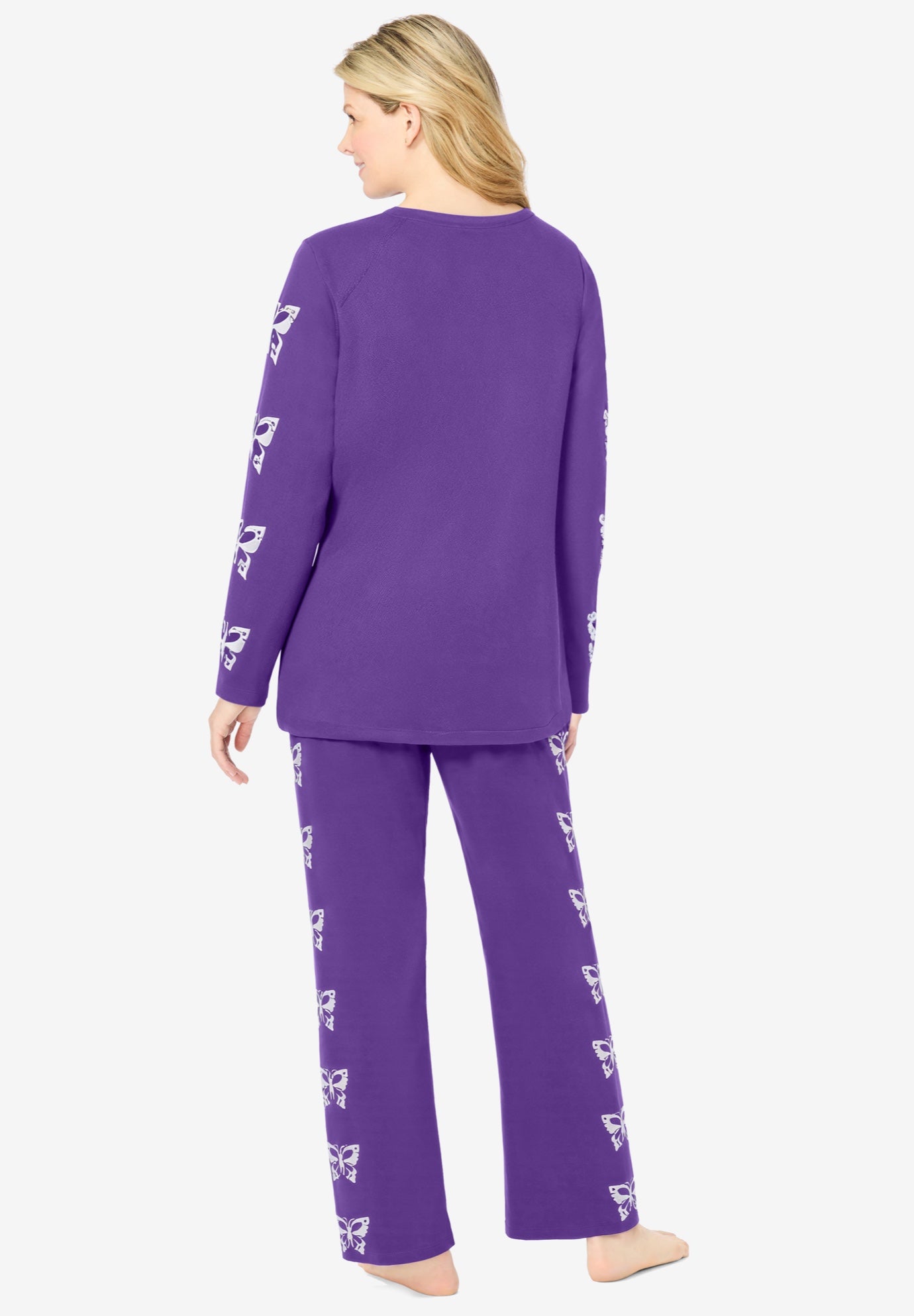 Side Print Pajama Set image number 1