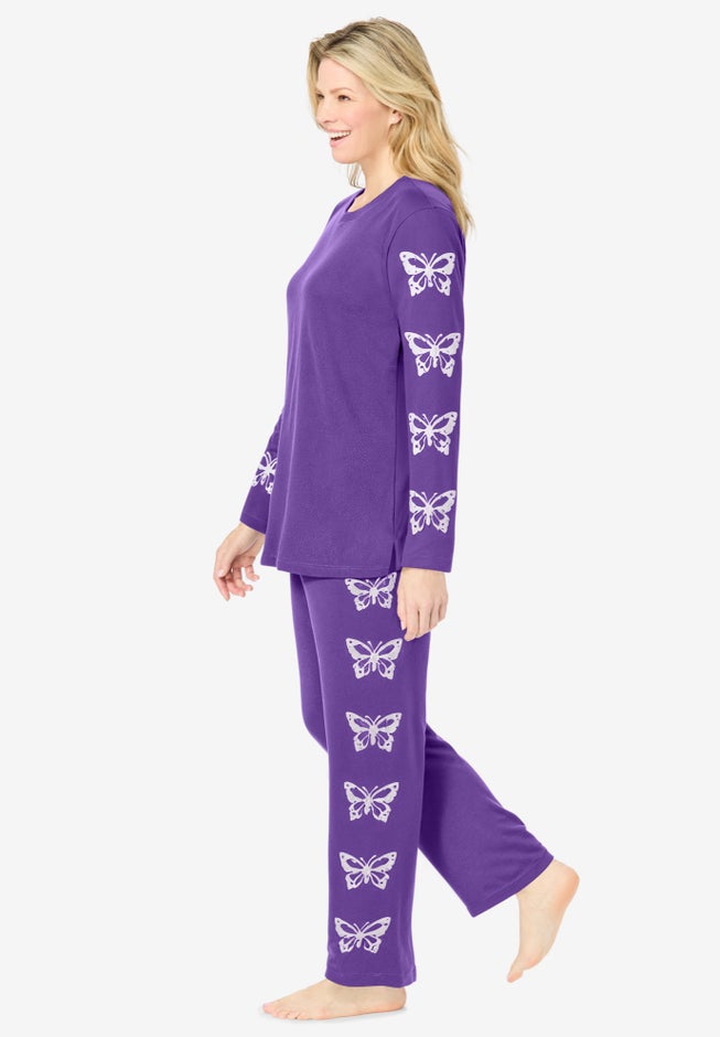 Side Print Pajama Set image number 2