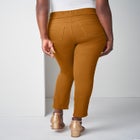 Comfort Waist Scalloped Ankle Jean image number null