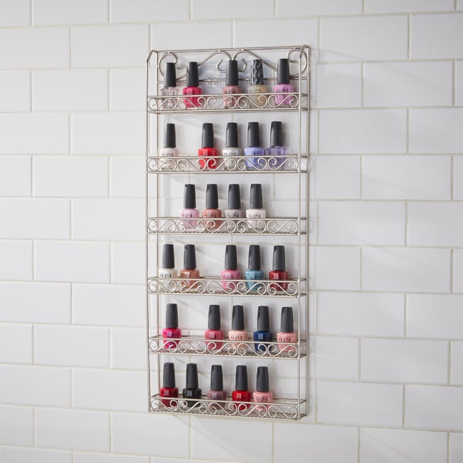 Scroll Nail Polish Organizer image number null