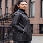 Long Leather Jacket image number 2