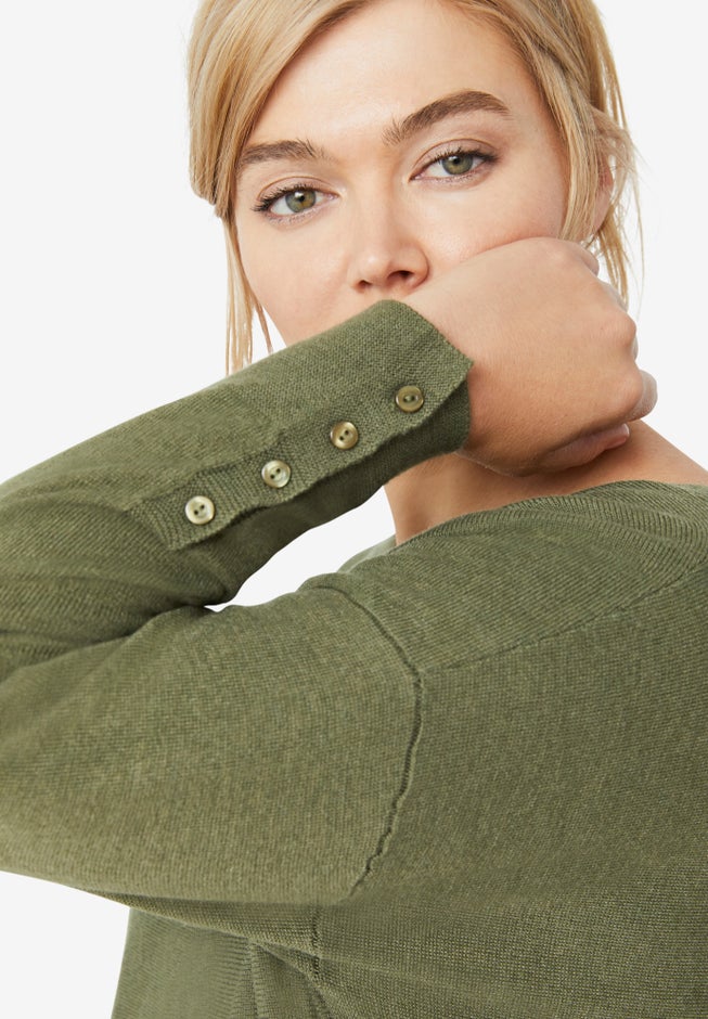 Boatneck Sweater Tunic image number 2