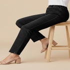 Plus Size Comfort Stretch Straight Leg Jean image number 1