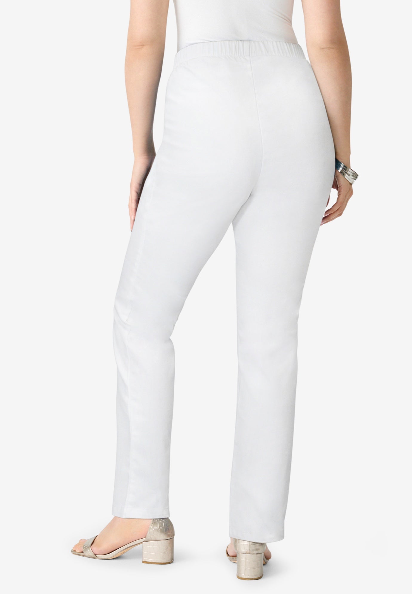 Plus Size Comfort Stretch Straight Leg Jean image number 1