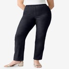 Plus Size Comfort Stretch Straight Leg Jean image number null