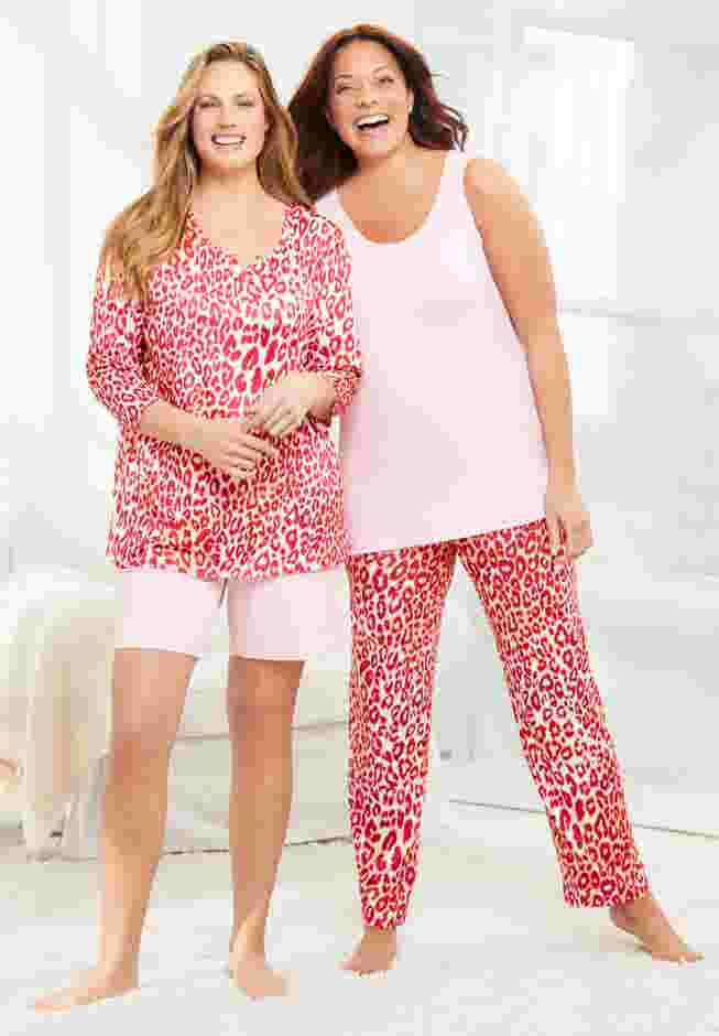 Dreams & Co.® 4-piece Pajama Wardrober image number 0