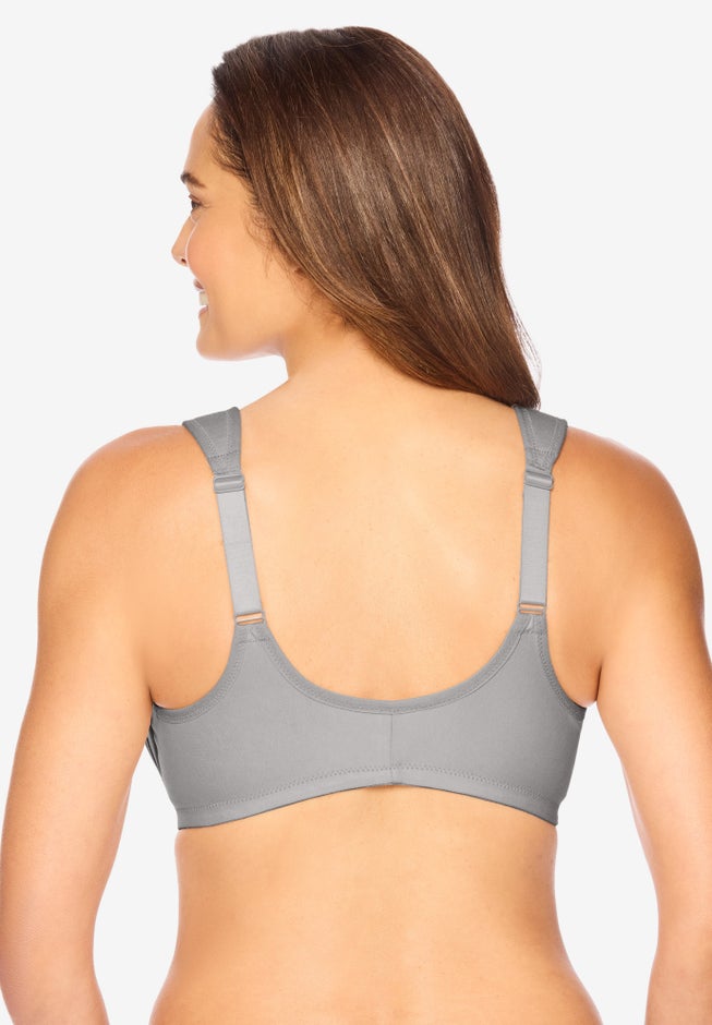 Glamorise&reg; Wonderwire&reg; Front-Close Cotton Underwire Bra 1241 image number 1