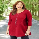 Spliced Cable Tunic image number null