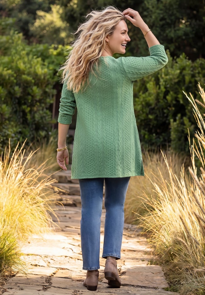 Spliced Cable Tunic image number 2