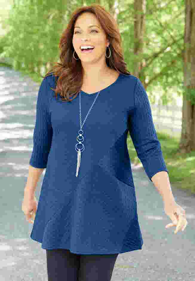 Spliced Cable Tunic image number 0
