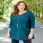 Spliced Cable Tunic image number null