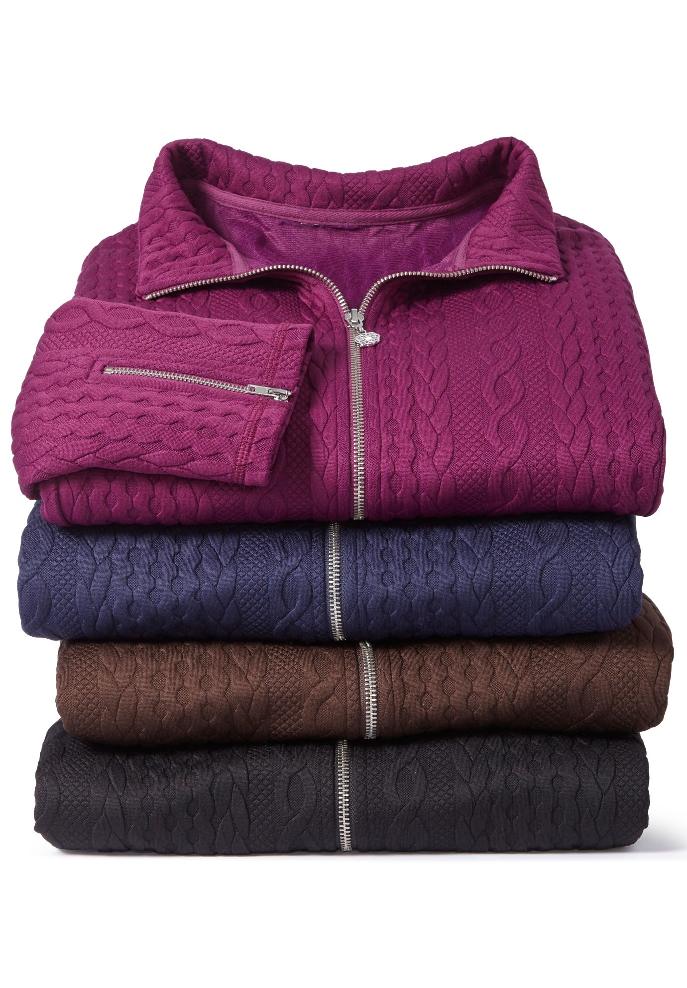 Zip-Front Cable Jacket image number 1