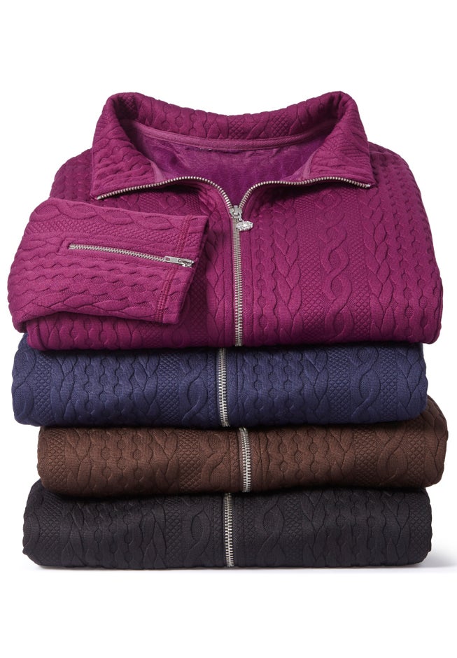 Zip-Front Cable Jacket image number 1