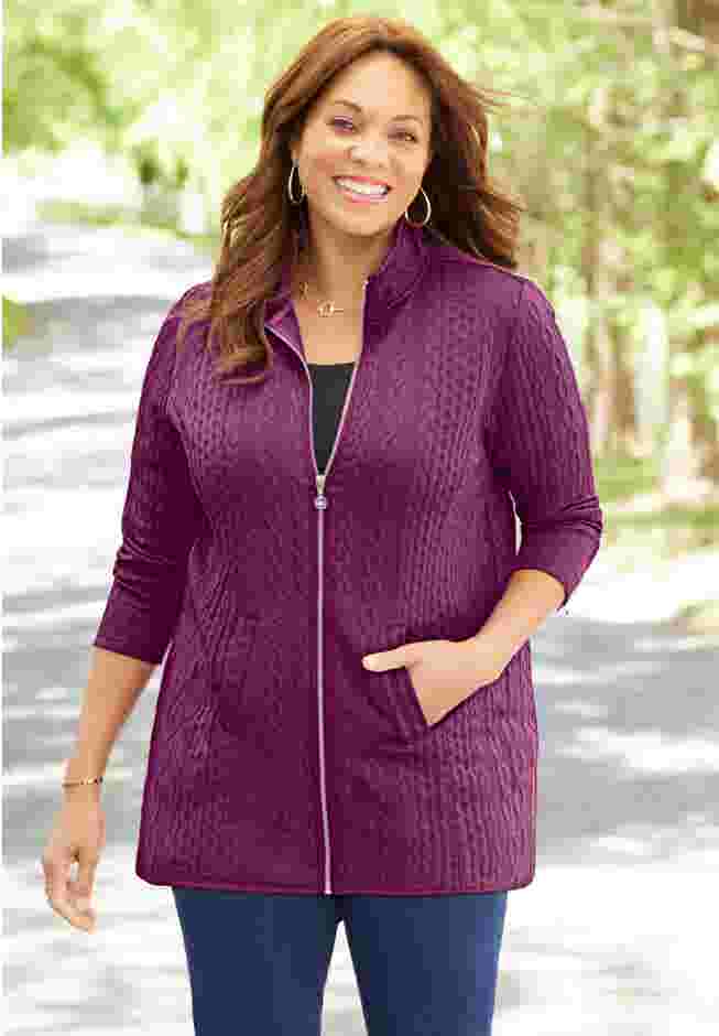 Zip-Front Cable Jacket image number 1