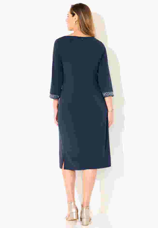 Stud Accent Shift Dress image number 1