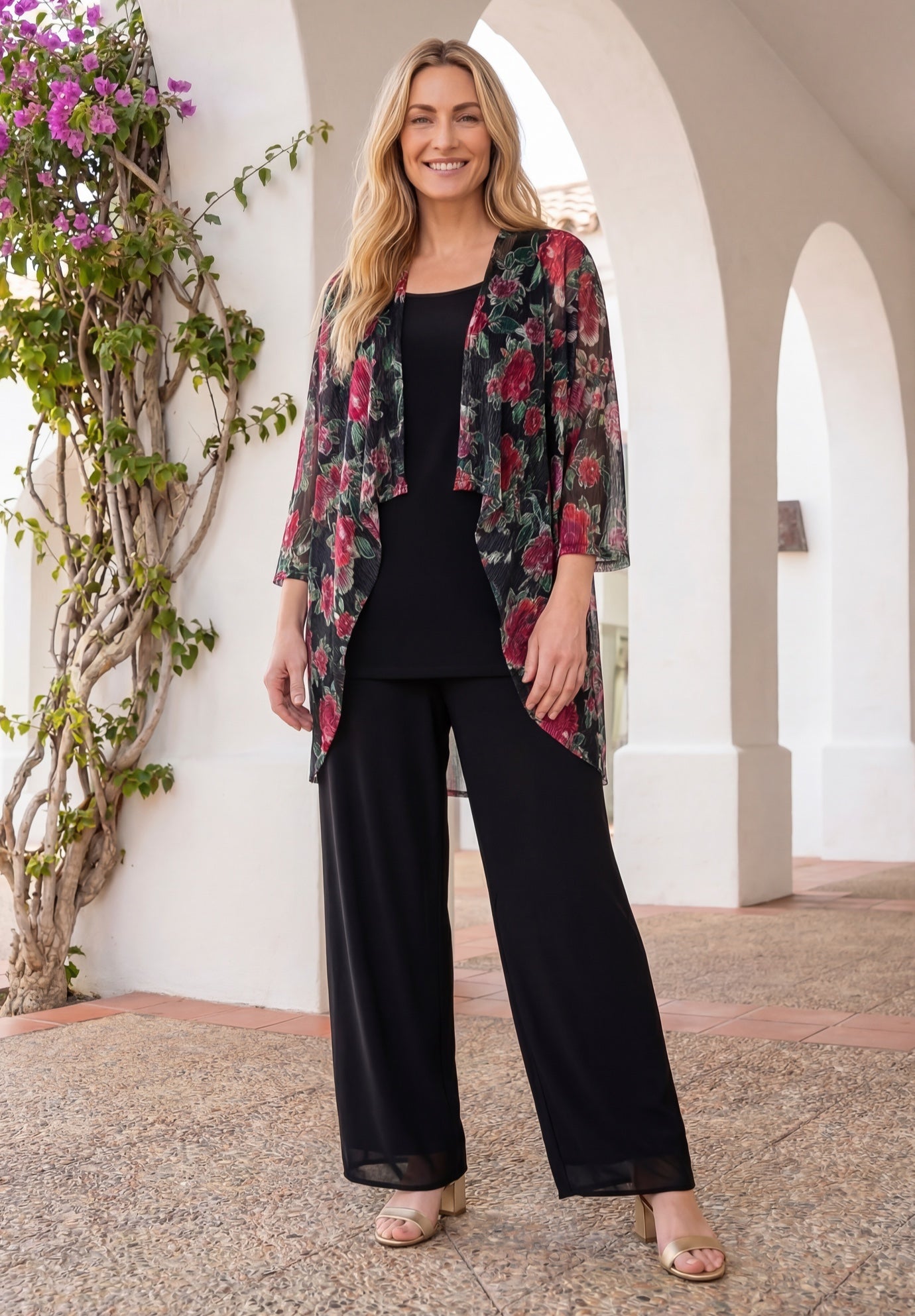 2-Piece Cardigan & Tank Twinkle Set image number 0