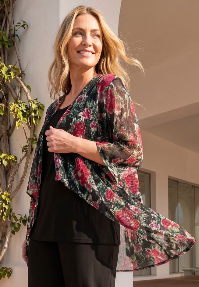 2-Piece Cardigan & Tank Twinkle Set image number 1