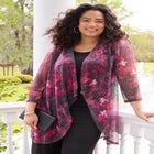 2-Piece Cardigan & Tank Twinkle Set image number null