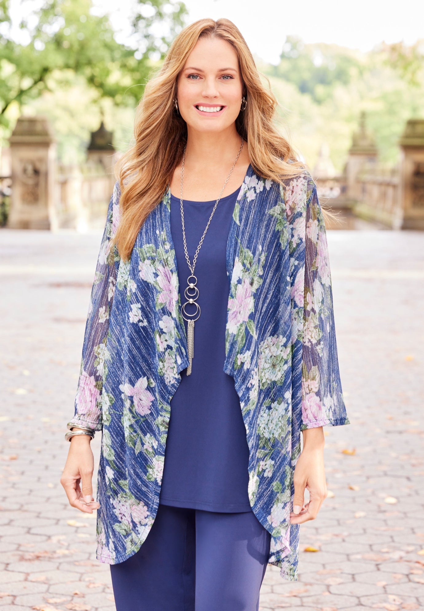 2-Piece Cardigan & Tank Twinkle Set image number 0