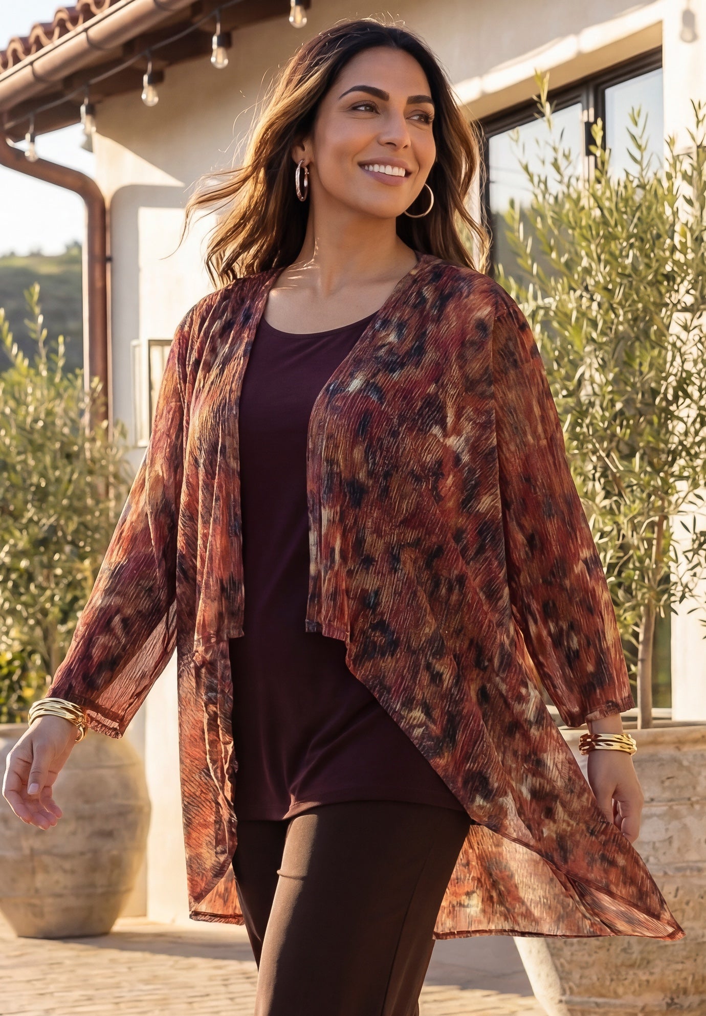 2-Piece Cardigan & Tank Twinkle Set image number 1