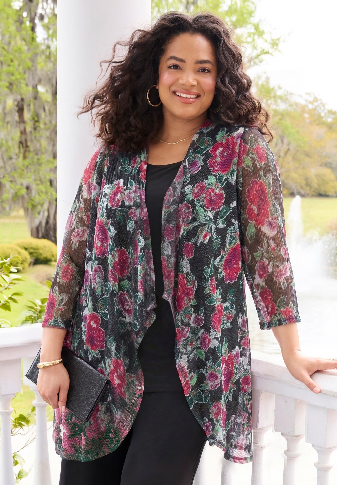 2-Piece Cardigan & Tank Twinkle Set image number 0