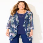 2-Piece Cardigan & Tank Twinkle Set image number null