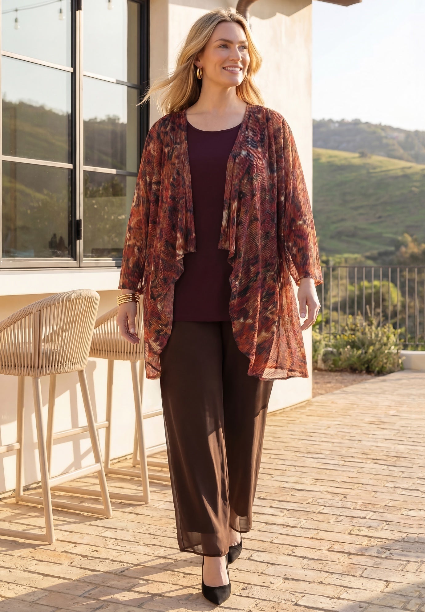 2-Piece Cardigan & Tank Twinkle Set image number 2
