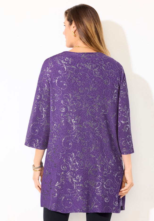 Black Label Metallic Cardigan image number 1