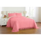 Chenille 100% Cotton Bedspread image number null