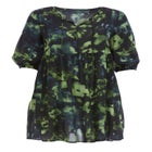 Crinkle Keyhole Empire Dress image number null