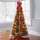 Fully Decorated Pre-Lit 7½FT Pop-Up Christmas Tree image number null