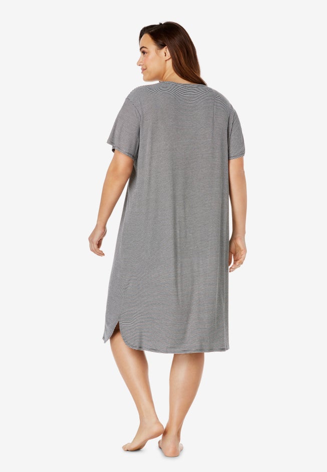 Ribbed Sleepshirt  image number 1